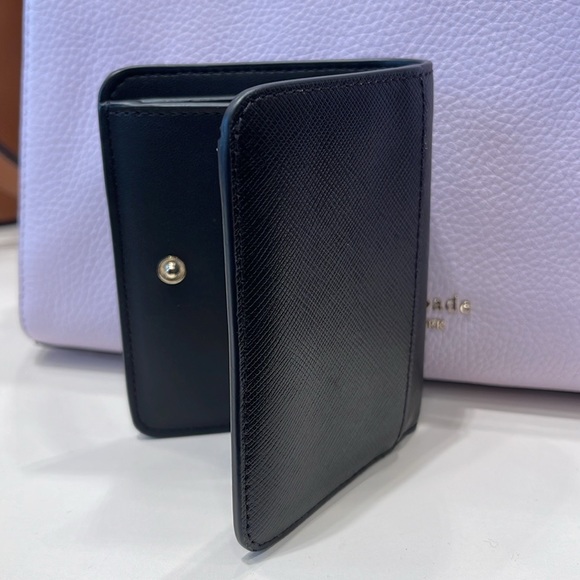 Kate Spade Madison Small Bifold Wallet
Black 
NWT - Picture 4 of 16